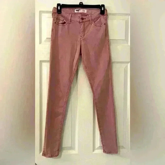 Old Navy Dusty Rose Jeans - Picture 1 of 4